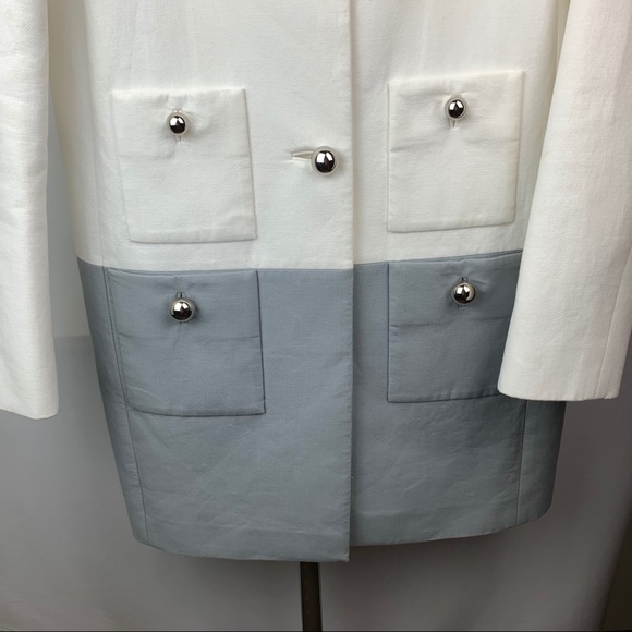 Kate Spade White & gray coat - Picture 2 of 9